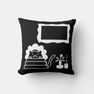 Personalized Book Titles and Picture Frame クッション