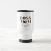 Personalized Boss Mom Photo – Custom MoM Gift トラベルマグ (中央)