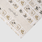 Personalized Botanical Herbs Tissue Paper Custom  薄葉紙 (詳細)