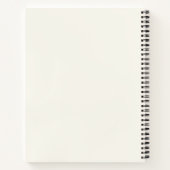 Personalized Botanical Ivory Gratitude Journal ノートブック (裏面)