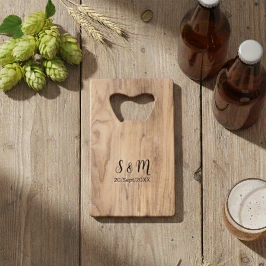 Personalized Bottle Opener – Custom Beer Opener クレジットカード栓抜き