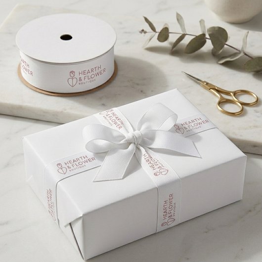 Personalized Boutique Logo グログランリボン