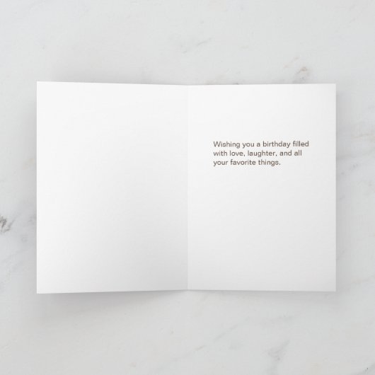 Personalized Boxer Birthday Card, boxer lover card カード (内部)