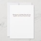 Personalized Boxer Birthday Card, boxer lover card シーズンカード (裏面)