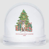 Personalized Boxer Dog Christmas (裏面)