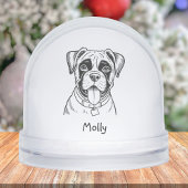 Personalized Boxer Dog Christmas