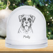 Personalized Boxer Dog Christmas