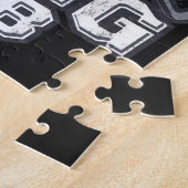 Personalized Boxing Gloves Fighter Champion Boxer ジグソーパズル (側面)