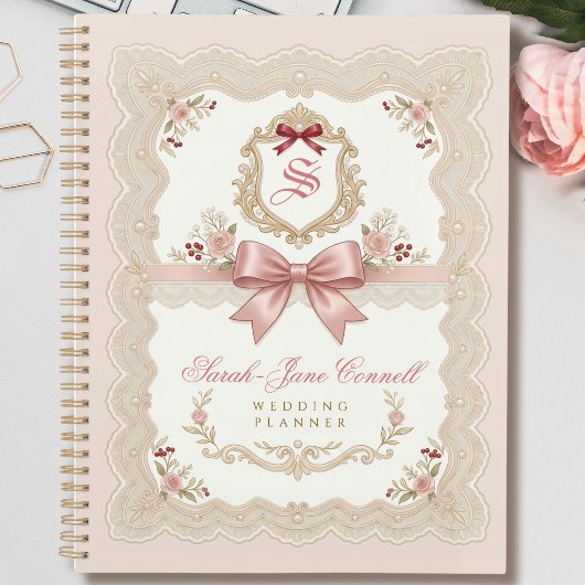 Personalized Bridal Wedding Planner プランナー手帳