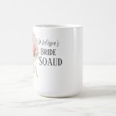 Personalized Bride Squad Coffee Mug コーヒーマグカップ (中央)