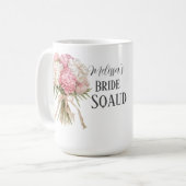 Personalized Bride Squad Coffee Mug コーヒーマグカップ (正面左)
