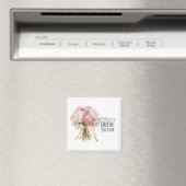 Personalized Bride Squad Magnet マグネット (インサイチュ (食洗機))