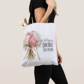 Personalized Bride Squad Tote Bag トートバッグ (クローズアップ)