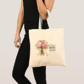 Personalized Bride Squad Tote Bag トートバッグ (正面(商品))