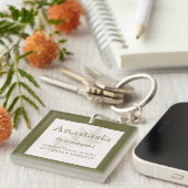 Personalized Bridesmaid  キーホルダー (正面右)