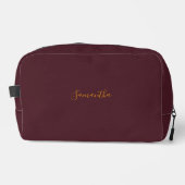 Personalized Bridesmaid Makeup Bag ドップキット (正面)