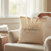 Personalized Bridesmaid Proposal Name Wedding トートバッグ