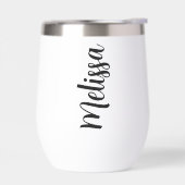 Personalized Bridesmaid Tumblers, Custom Bachelore (左面)