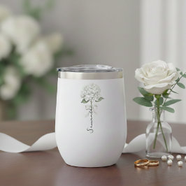 Personalized Bridesmaid Wine Flask