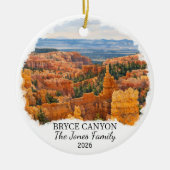 Personalized Bryce Canyon National Park, Utah セラミックオーナメント (正面)