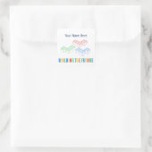 Personalized Building Bricks スクエアシール (バッグ)