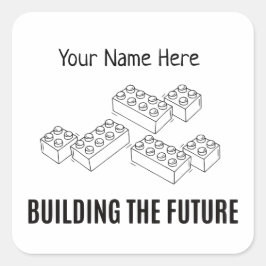Personalized Building Bricks スクエアシール