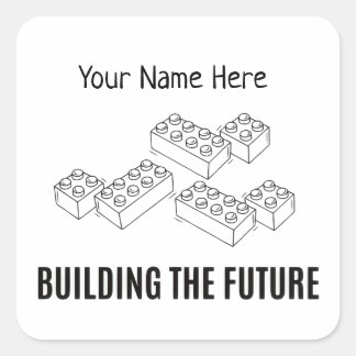 Personalized Building Bricks スクエアシール