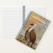 Personalized Built Strong Notebook for Men ノートブック (内側)