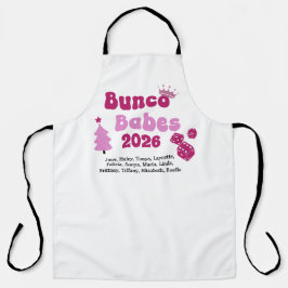 Personalized Bunco Babe  エプロン