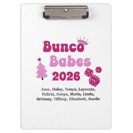 Personalized Bunco Babe  クリップボード