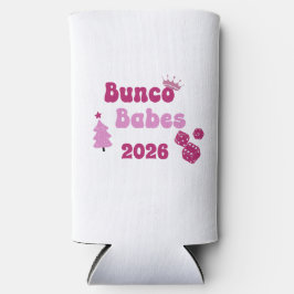 Personalized Bunco Babe  スリム缶クーラー