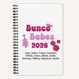 Personalized Bunco Babe  ノートブック
