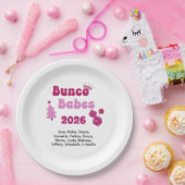 Personalized Bunco Babe  ペーパープレート (パーティー)