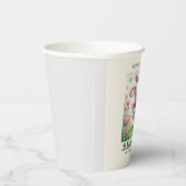 Personalized Bunny Baby Shower Cups 紙コップ (右)