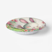 Personalized Bunny Paper Party Bowls ペーパーボウル (傾斜あり)