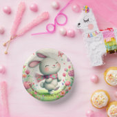 Personalized Bunny Paper Party Bowls ペーパーボウル (パーティー)