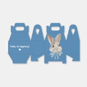 Personalized Bunny Themed Birthday Favour Box フェイバーボックス (折り畳みなし)