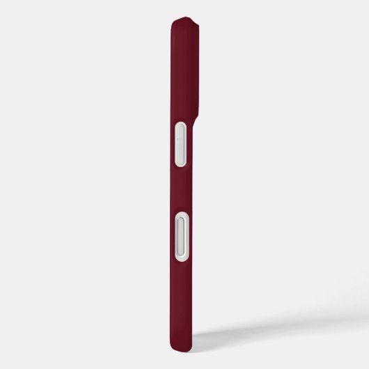 Personalized burgundy initial iPhone / iPad case Case-Mate iPhoneケース (裏面 / 右)