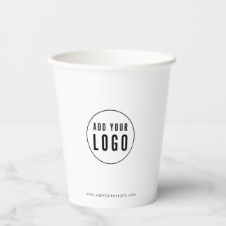 Personalized Business Add Logo Modern Minimalist 紙コップ