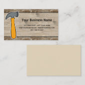 Personalized Business Cards - Handyman 名刺 (正面/裏面)