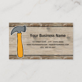 Personalized Business Cards - Handyman 名刺