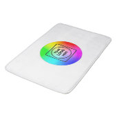Personalized Business Company Logo Branding Bath  バスマット (アングル)