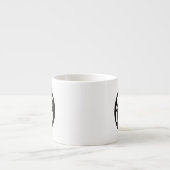 Personalized Business Logo Branded エスプレッソカップ (正面)