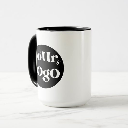 Personalized Business Logo Branded マグカップ (正面左)