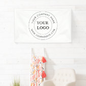Personalized Business Logo Branded Corporate  横断幕 (インサイチュ)