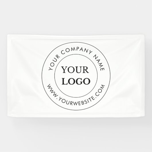 Personalized Business Logo Branded Corporate  横断幕 (横)