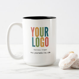 Personalized Business Logo Coffee Mug ツートーンマグカップ
