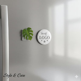 Personalized Business Logo Round マグネット