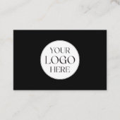Personalized Business Logo Simple Appointment Card 名刺 (正面)