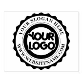 Personalized Business Logo Stamp ラバースタンプ (インプリント)
